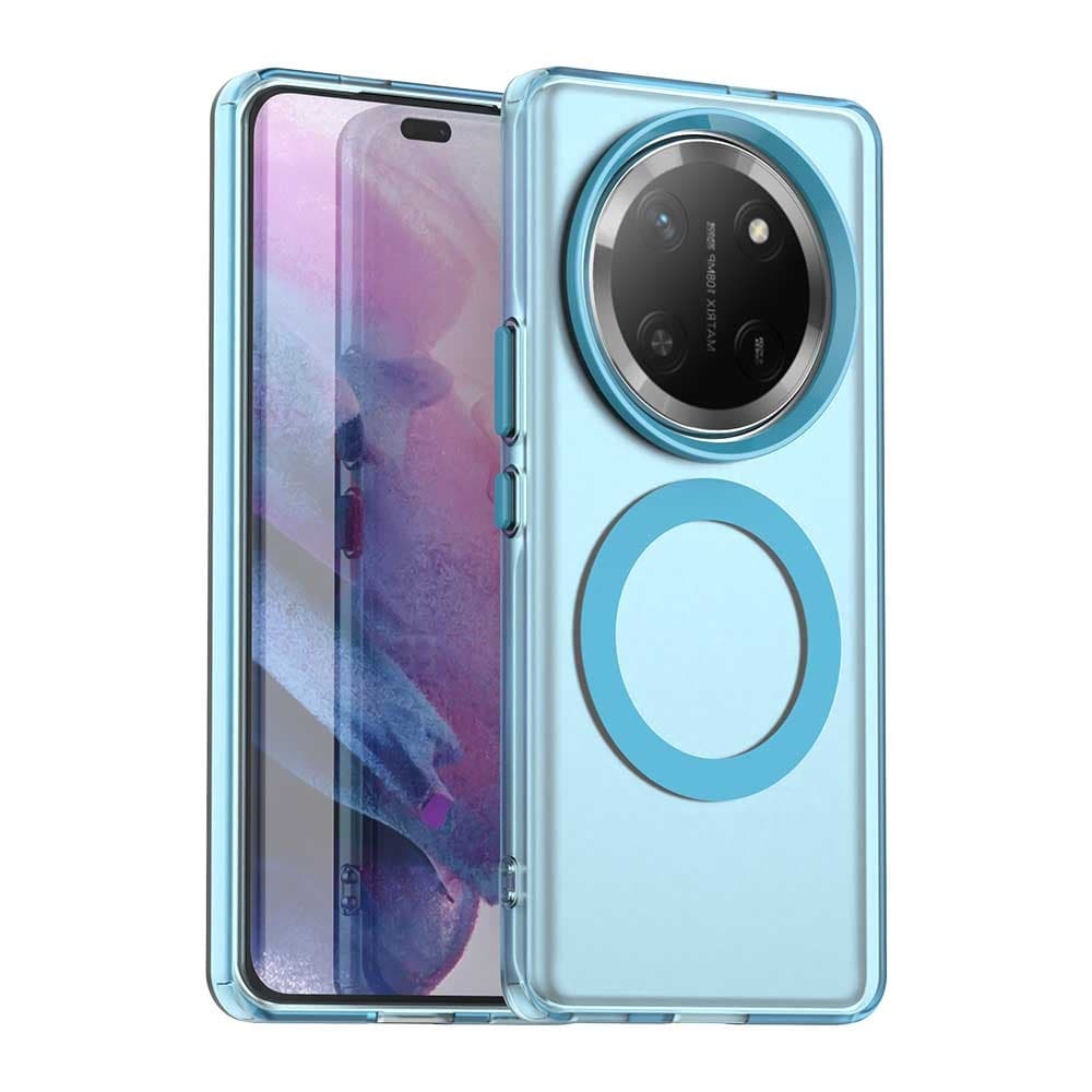 Techsuit CandyCase MagSafe pro Honor Magic7 Lite X9c modrý