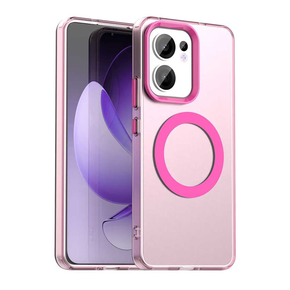 Techsuit CandyCase MagSafe pro Oppo Reno13 F 4G Reno13 F 5G Reno13 FS 5G růžová - náhled 1