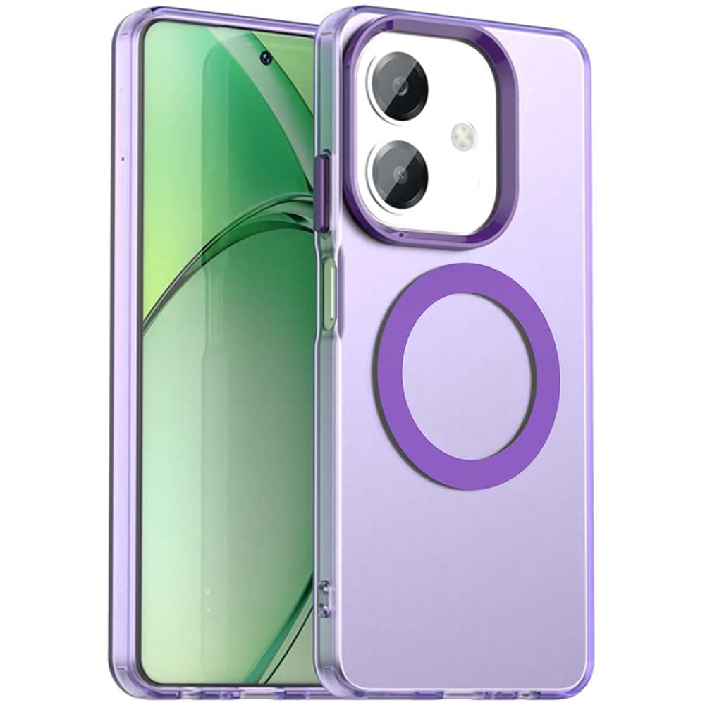 Techsuit CandyCase MagSafe pro Oppo A40 4G A60 5G fialová - náhled 1