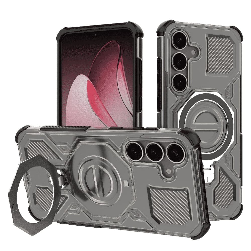 Techsuit Carbon Shield PRO pro Samsung Galaxy S25 Plus kouřově černá