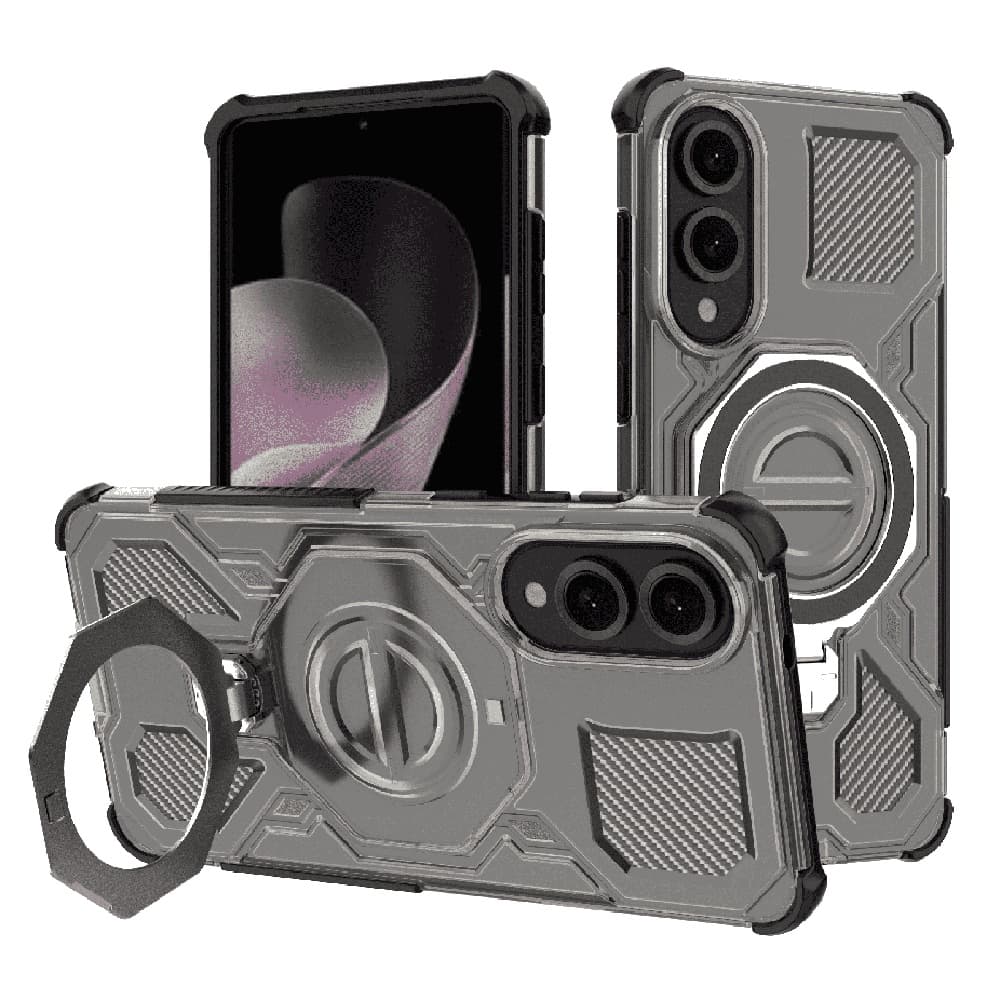 Techsuit Carbon Shield PRO pro Samsung Galaxy S25 Edge kouřově černá
