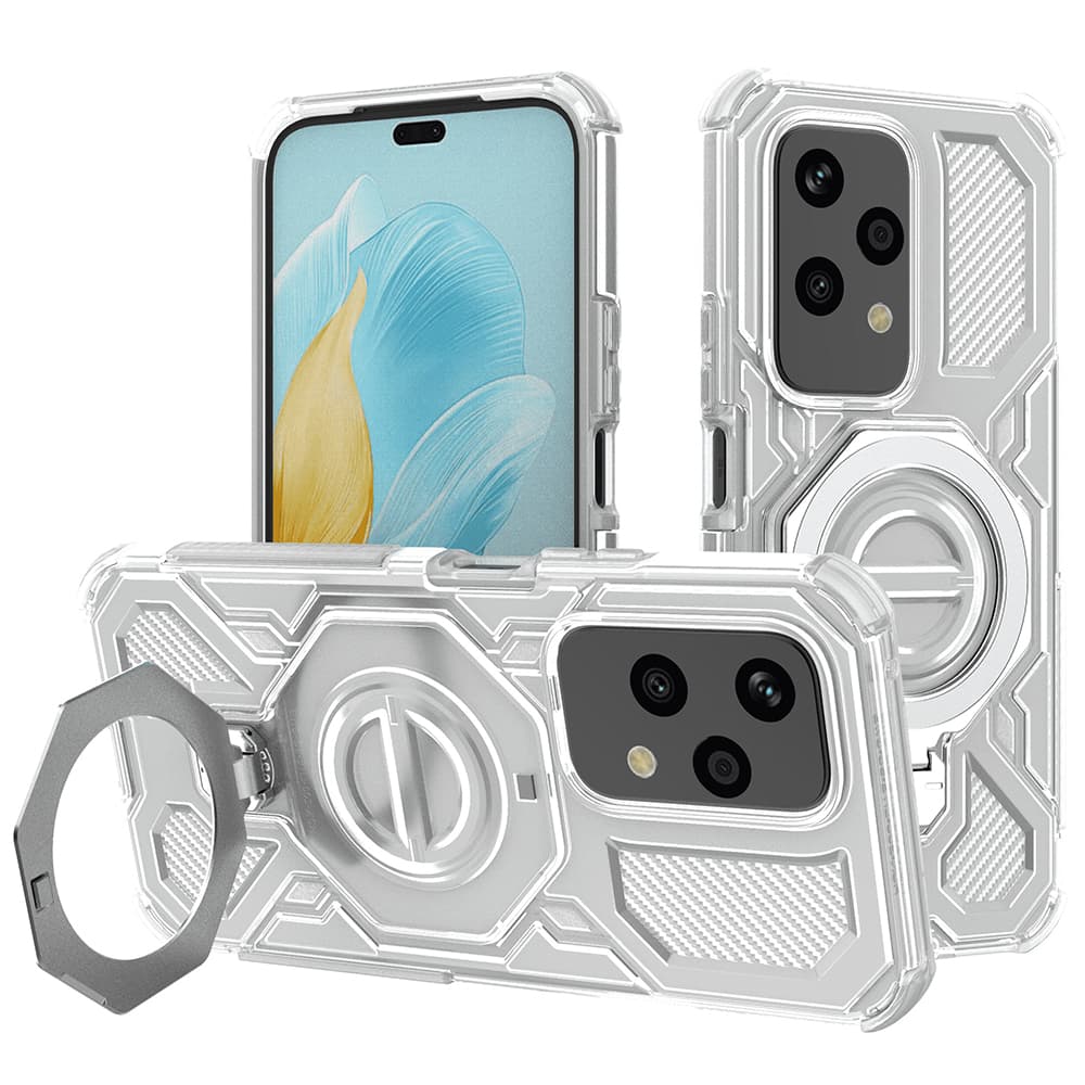 Techsuit Carbon Shield PRO Honor 200 Lite bílá průhledná