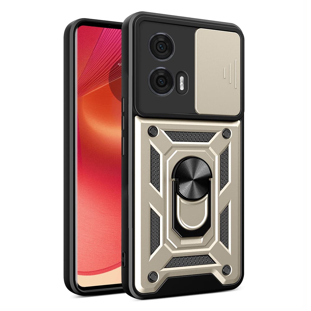 Techsuit CamShield Series pro Motorola Edge 50 zlatý - náhled 1