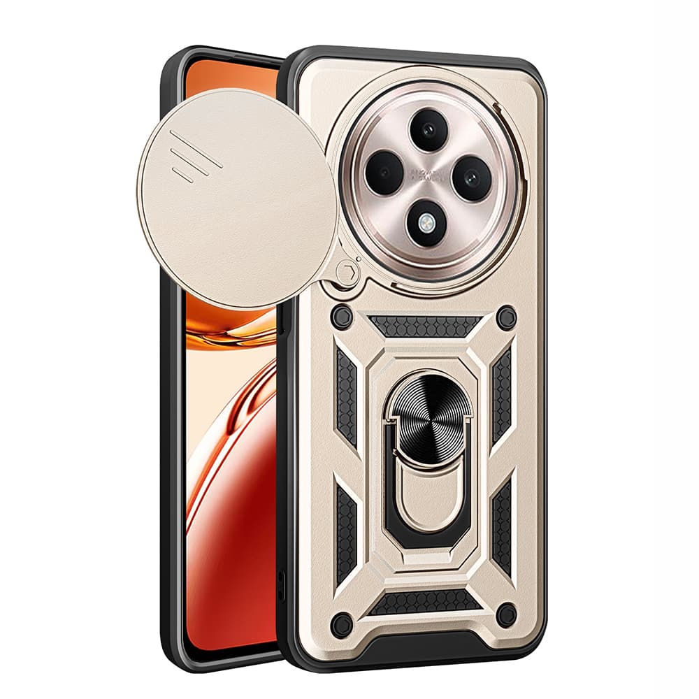 Techsuit CamShield Series pro Oppo Reno12 F FS 4G 5G zlatá - náhled 1