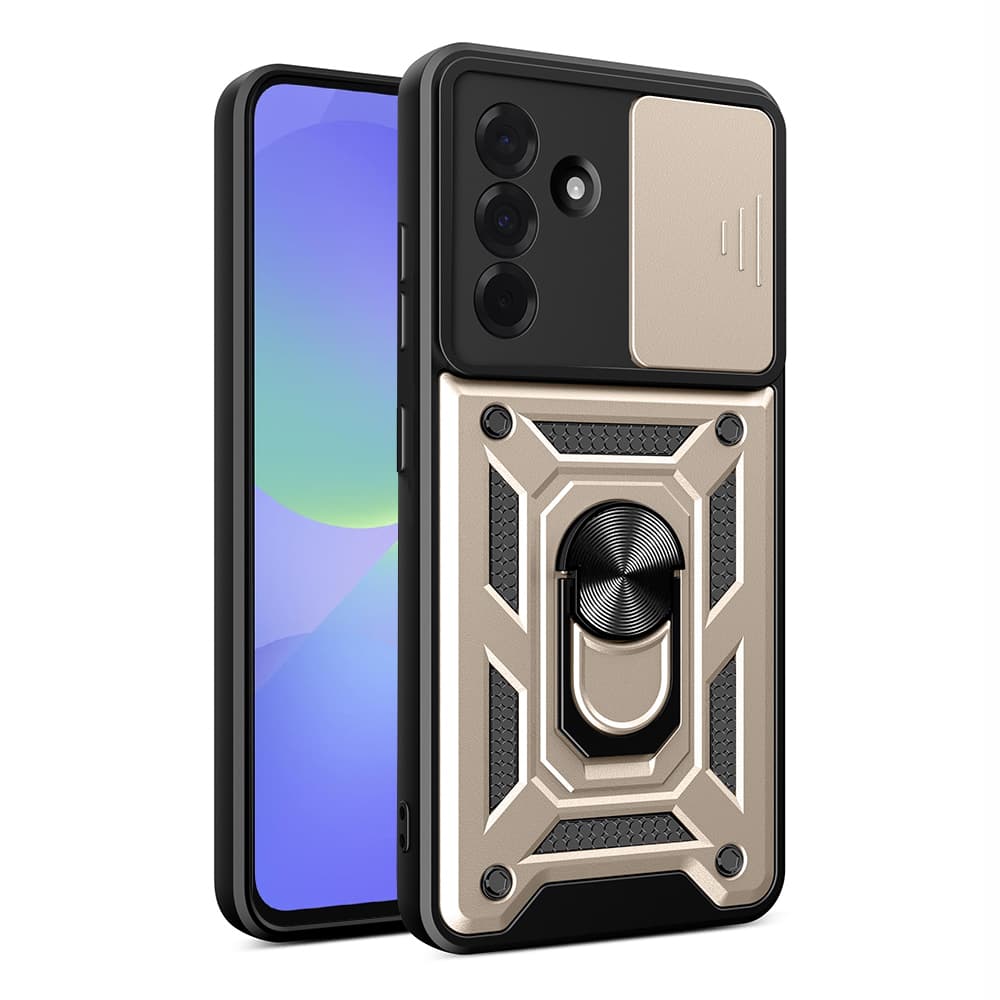 Techsuit CamShield Series pro Samsung Galaxy A36 5G zlatý - náhled 1