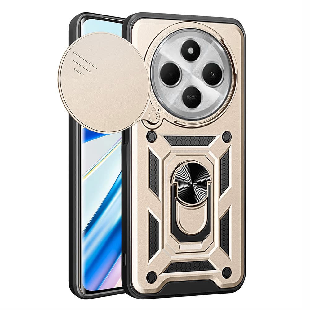 Techsuit CamShield Series pro Xiaomi Redmi 14C Poco C75 zlatá - náhled 1