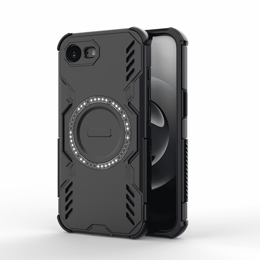 Pouzdro Techsuit ArmorMag pro iPhone 16e černé - náhled 1