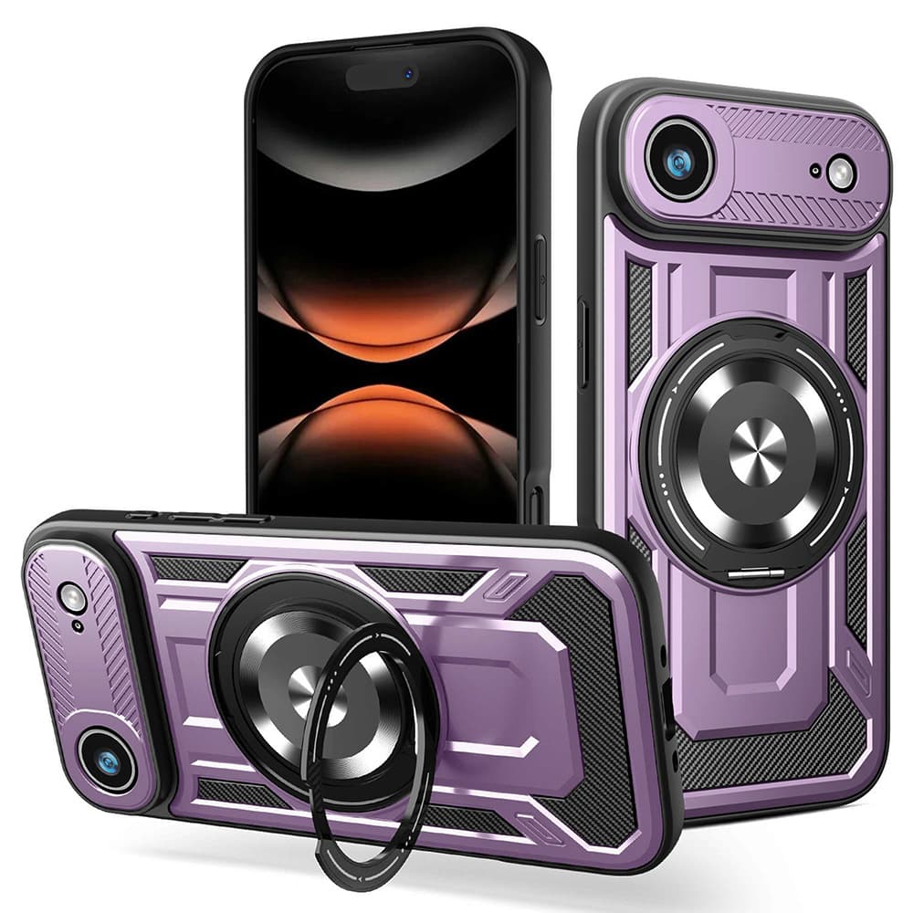 Techsuit RuggedCam iPhone 17 Air Fialová - náhled 1