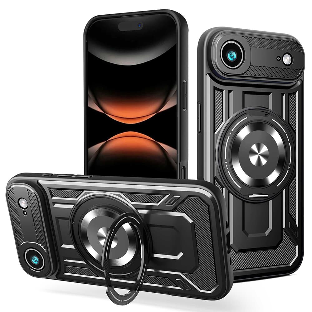 Techsuit RuggedCam pro iPhone 17 Air černý - náhled 1