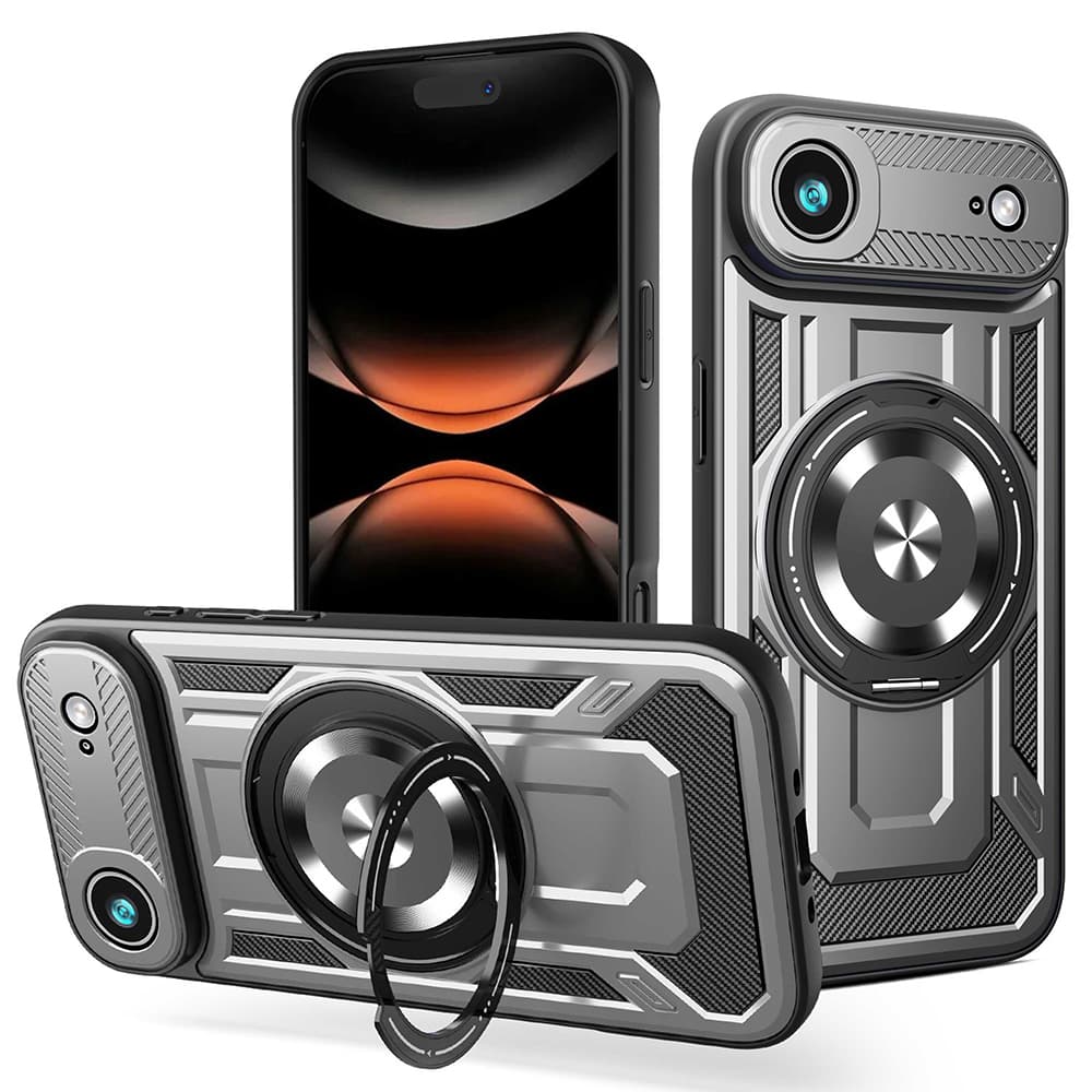 Techsuit RuggedCam pro iPhone 17 Air šedý - náhled 1