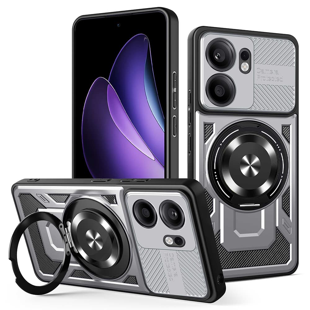 Techsuit RuggedCam pro Oppo Reno13 F 4G Reno13 F 5G Reno13 FS 5G šedý - náhled 1