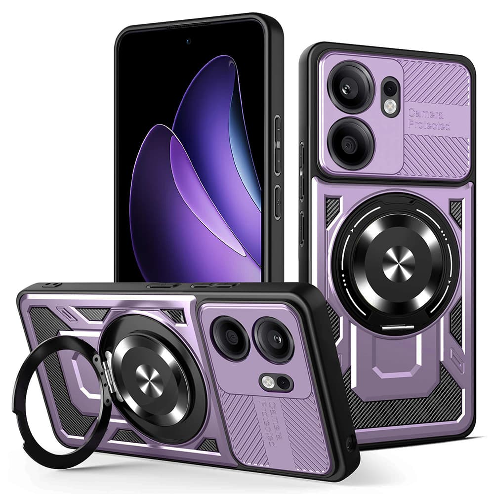 Techsuit RuggedCam pro Oppo Reno13 F 4G Reno13 F 5G Reno13 FS 5G fialová - náhled 1