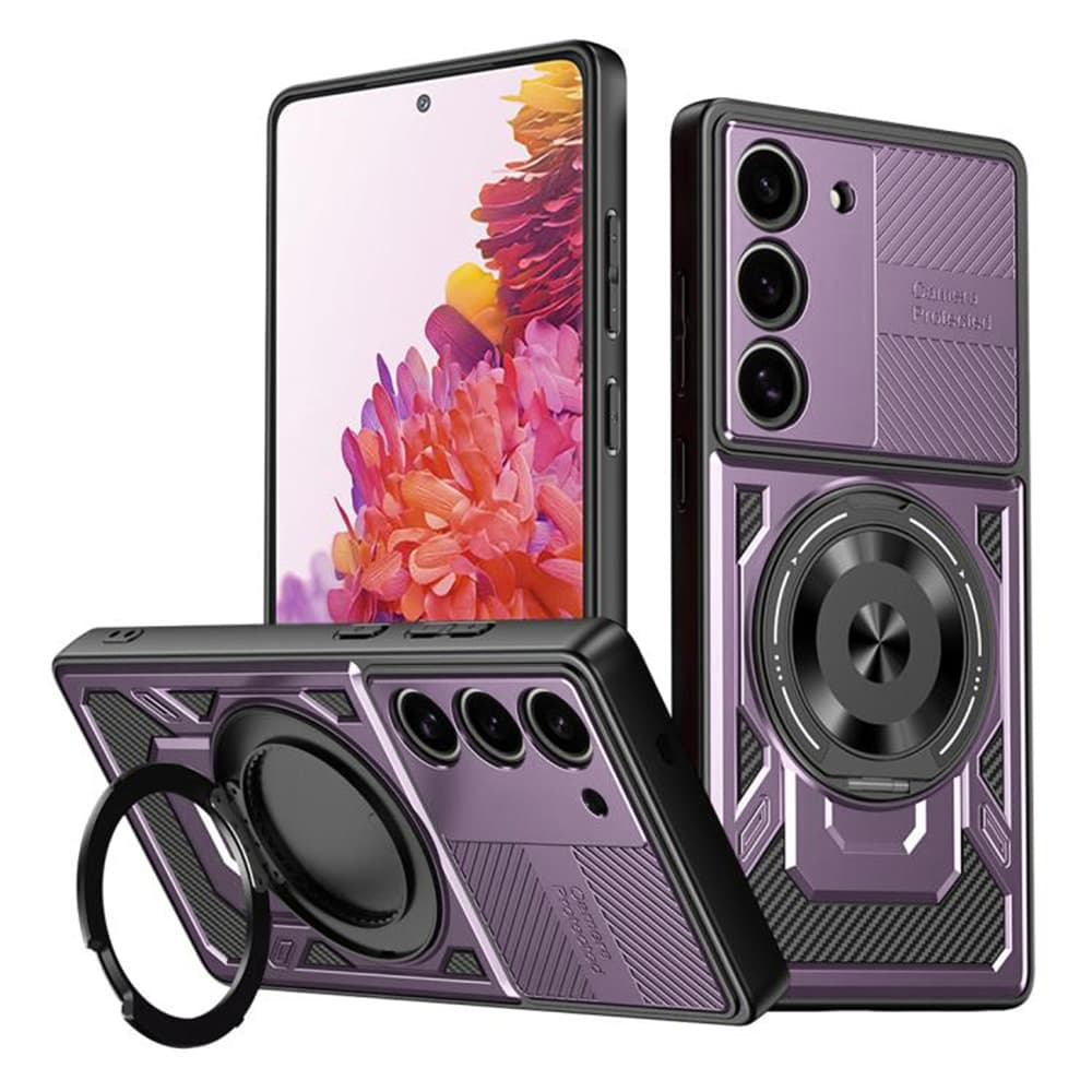 Techsuit RuggedCam pro Samsung Galaxy S20 FE fialová - náhled 1