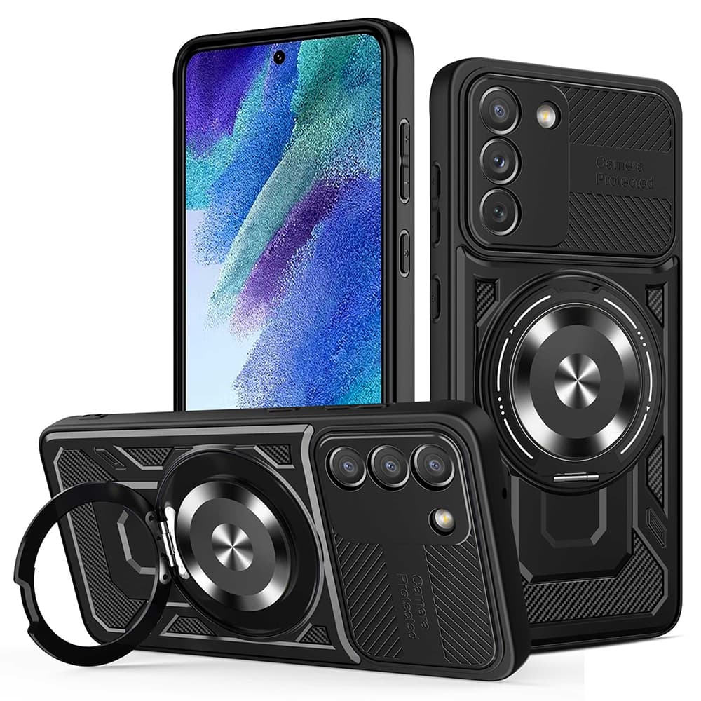 Techsuit RuggedCam pro Samsung Galaxy S21 FE 5G černá - náhled 1