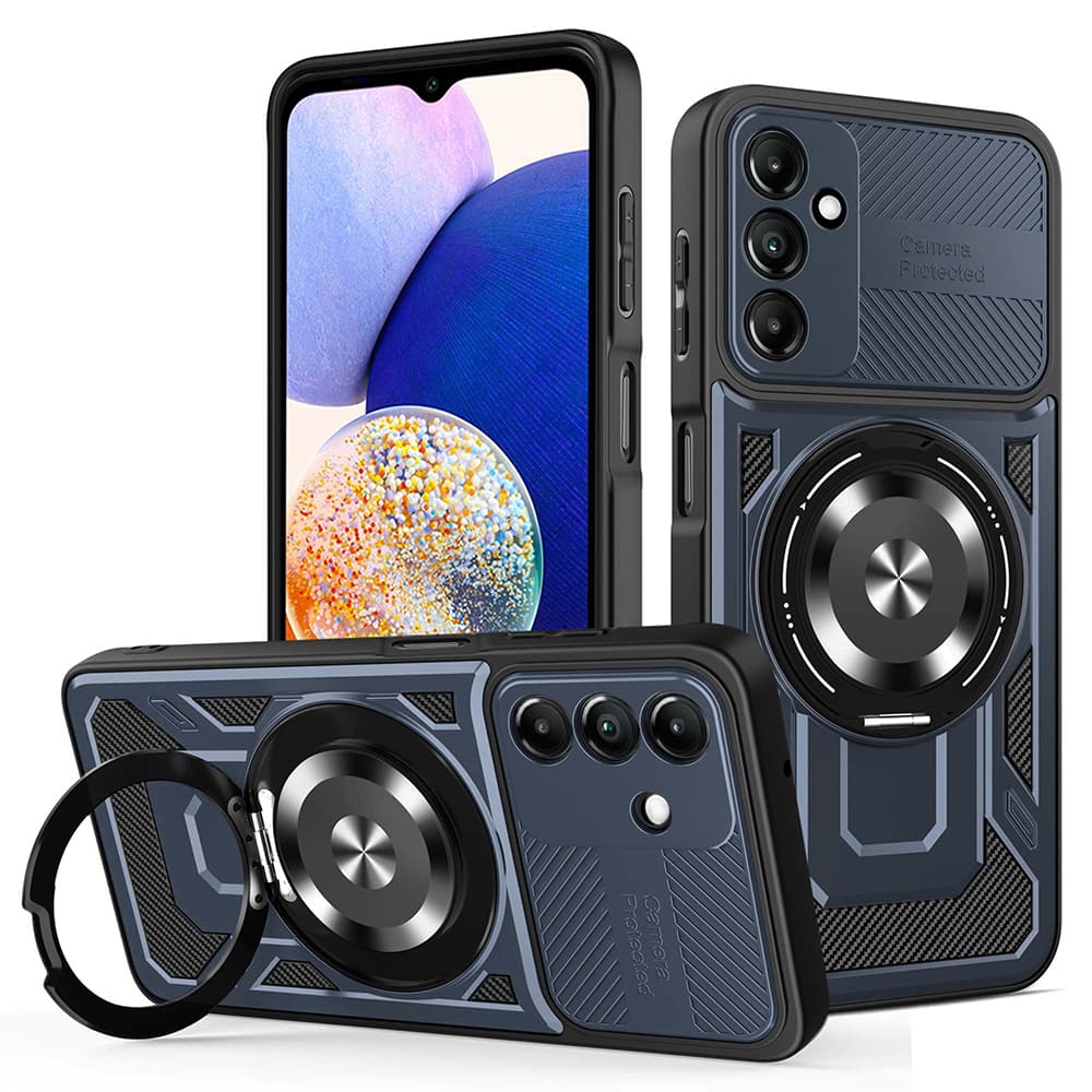 Techsuit RuggedCam pro Samsung Galaxy A14 4G / A14 5G modrá - náhled 1