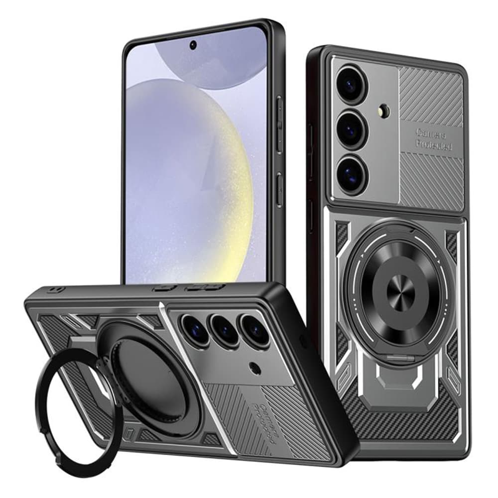 Techsuit RuggedCam pro Samsung Galaxy S24 S25 šedý - náhled 1