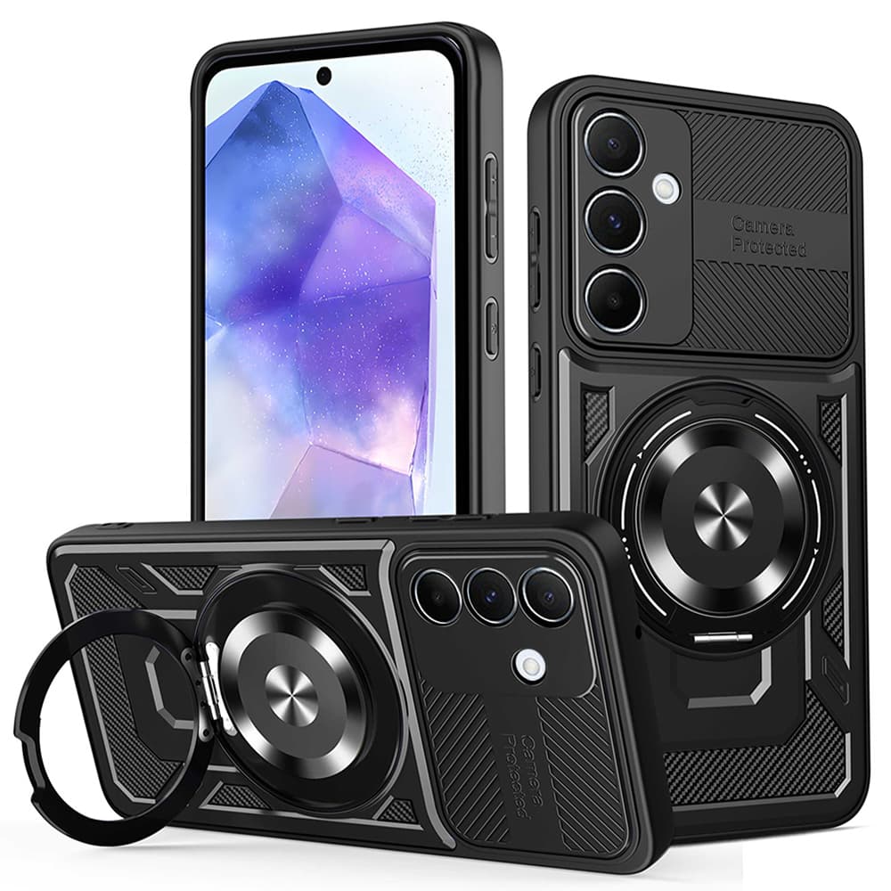 Techsuit RuggedCam pro Samsung Galaxy A55 5G černý - náhled 1