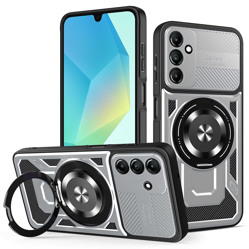 Techsuit RuggedCam pro Samsung Galaxy A16 4G / A16 5G šedý - náhled 1