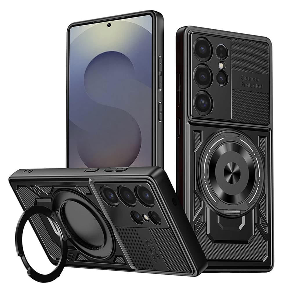 Techsuit RuggedCam pro Samsung Galaxy S25 Ultra černý - náhled 1