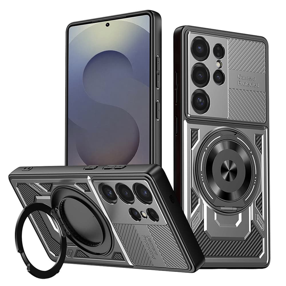 Techsuit RuggedCam pro Samsung Galaxy S25 Ultra šedý - náhled 1