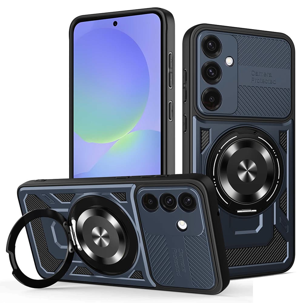 Techsuit RuggedCam pro Samsung Galaxy A36 5G A56 5G modrá - náhled 1