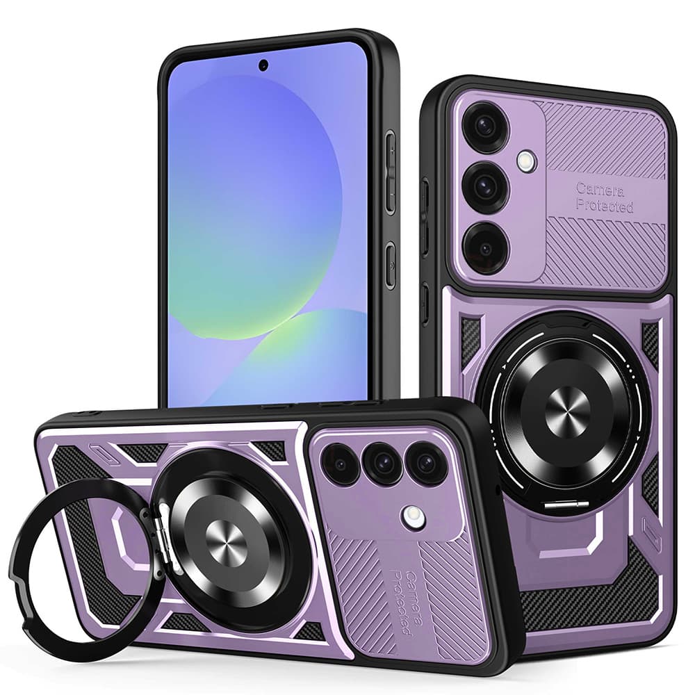 Techsuit RuggedCam pro Samsung Galaxy A36 5G A56 5G fialová