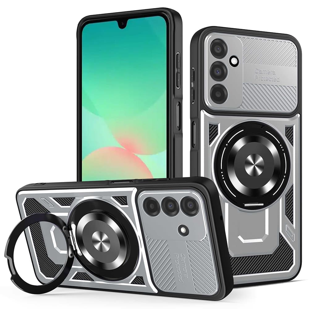 Techsuit RuggedCam pro Samsung Galaxy A26 5G šedý - náhled 1
