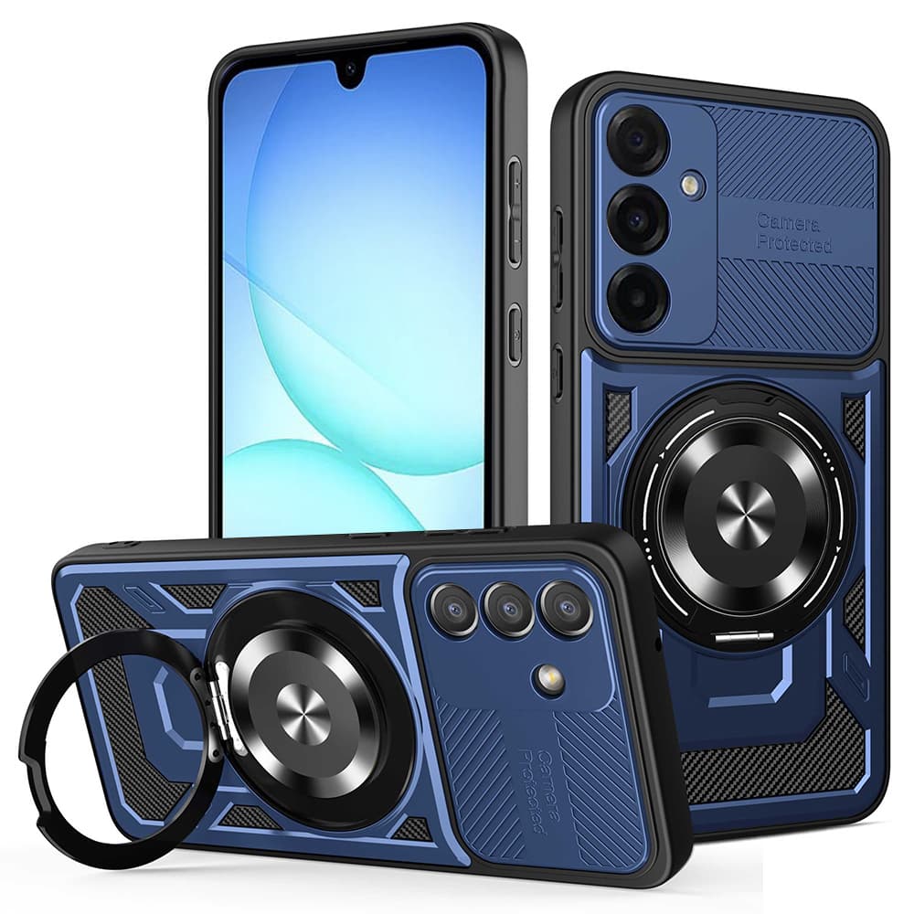 Techsuit RuggedCam pro Samsung Galaxy A17 5G A17 4G modrá - náhled 1