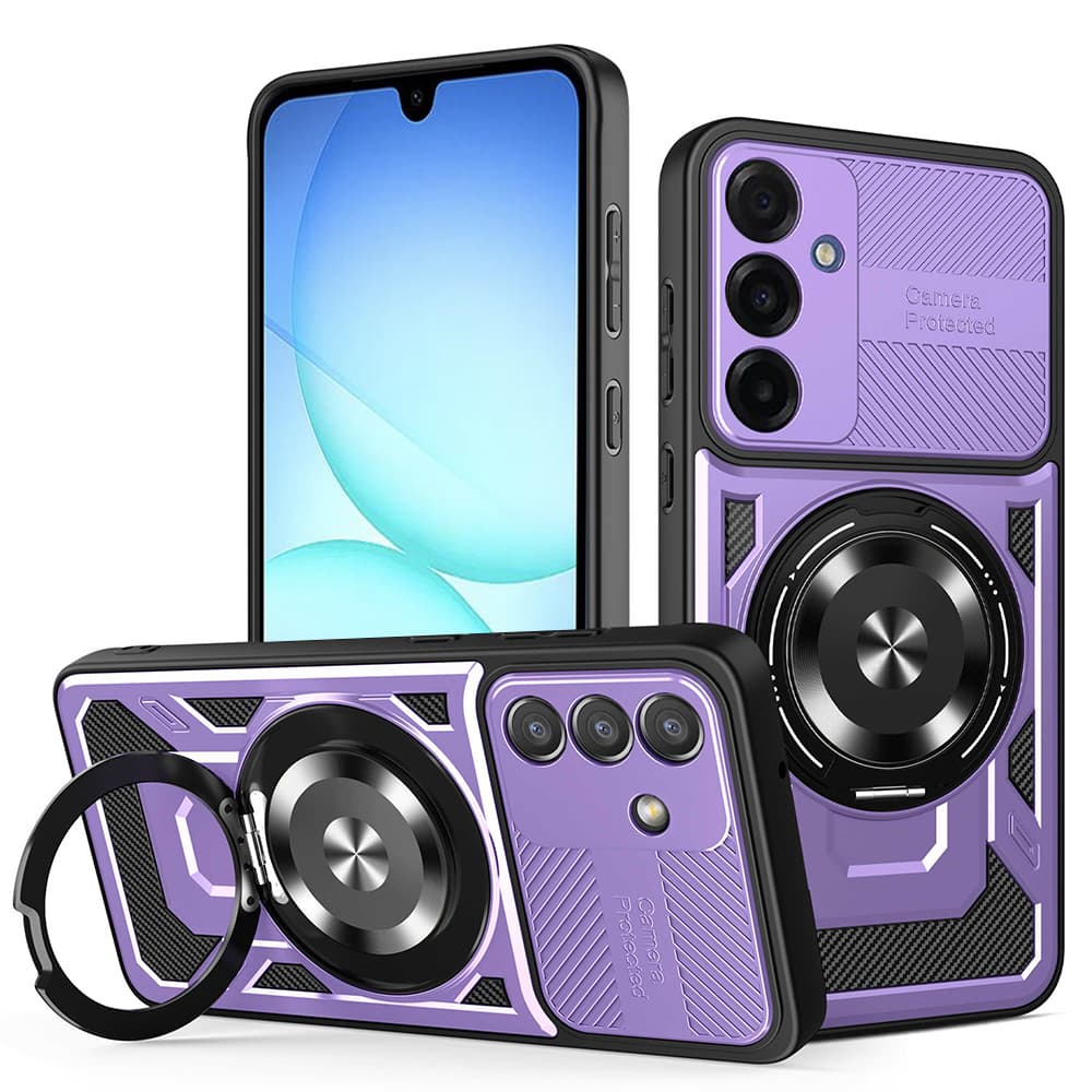 Techsuit RuggedCam pro Samsung Galaxy A17 5G A17 4G fialová - náhled 1