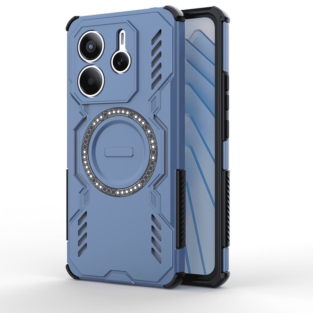 Pouzdro Techsuit ArmorMag pro Xiaomi Redmi Note 14 5G modré - náhled 1
