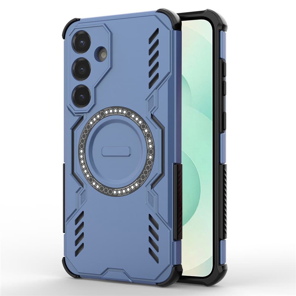 Pouzdro Techsuit ArmorMag pro Samsung Galaxy S25 Plus modré - náhled 1