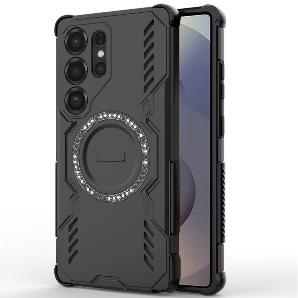 Pouzdro Techsuit ArmorMag pro Samsung Galaxy S25 Ultra černé - náhled 1