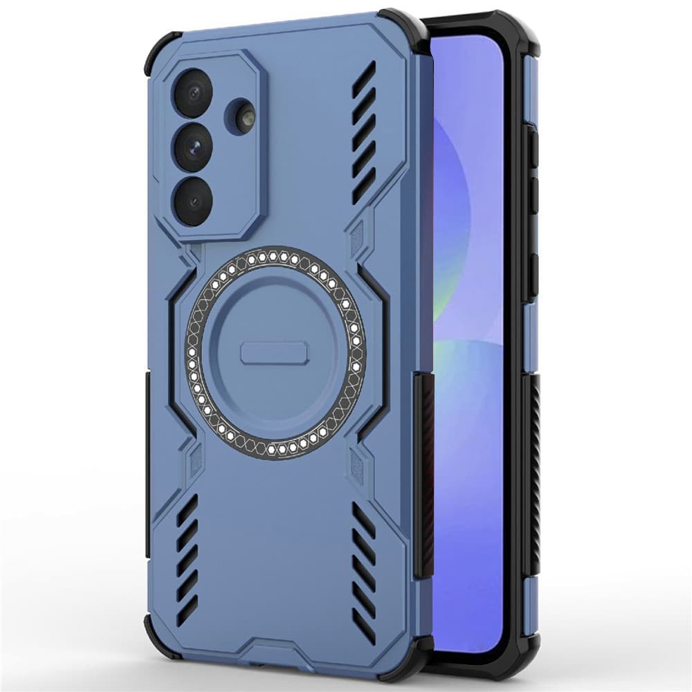 Pouzdro Techsuit ArmorMag pro Samsung Galaxy A36 5G modré - náhled 1