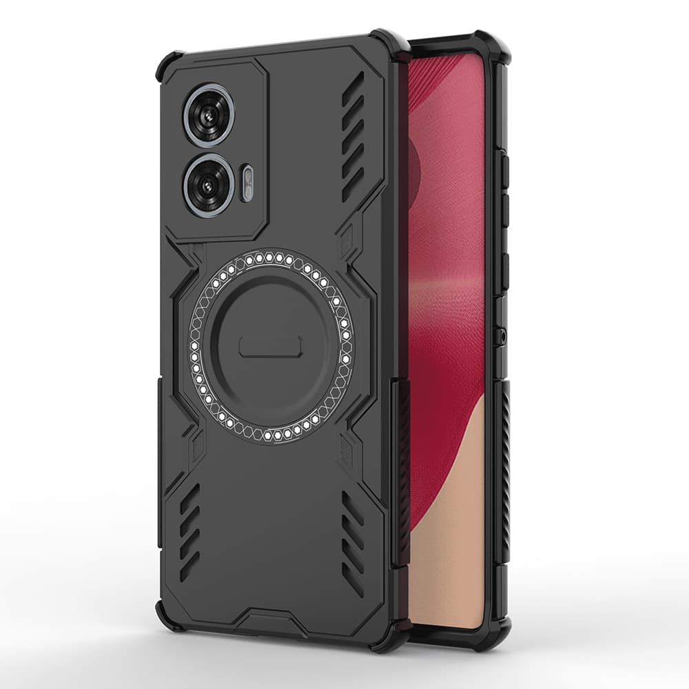 Pouzdro Techsuit ArmorMag pro Motorola Edge 50 Fusion černé - náhled 1