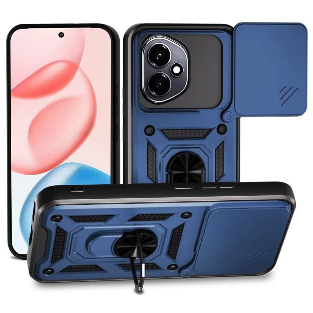 Pouzdro Techsuit CamShield Series Honor 400 modré - náhled 1