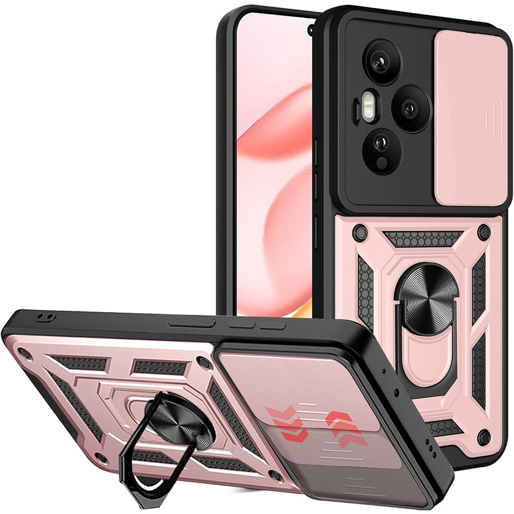 Pouzdro Techsuit CamShield Series Honor 400 Pro růžově zlaté - náhled 1