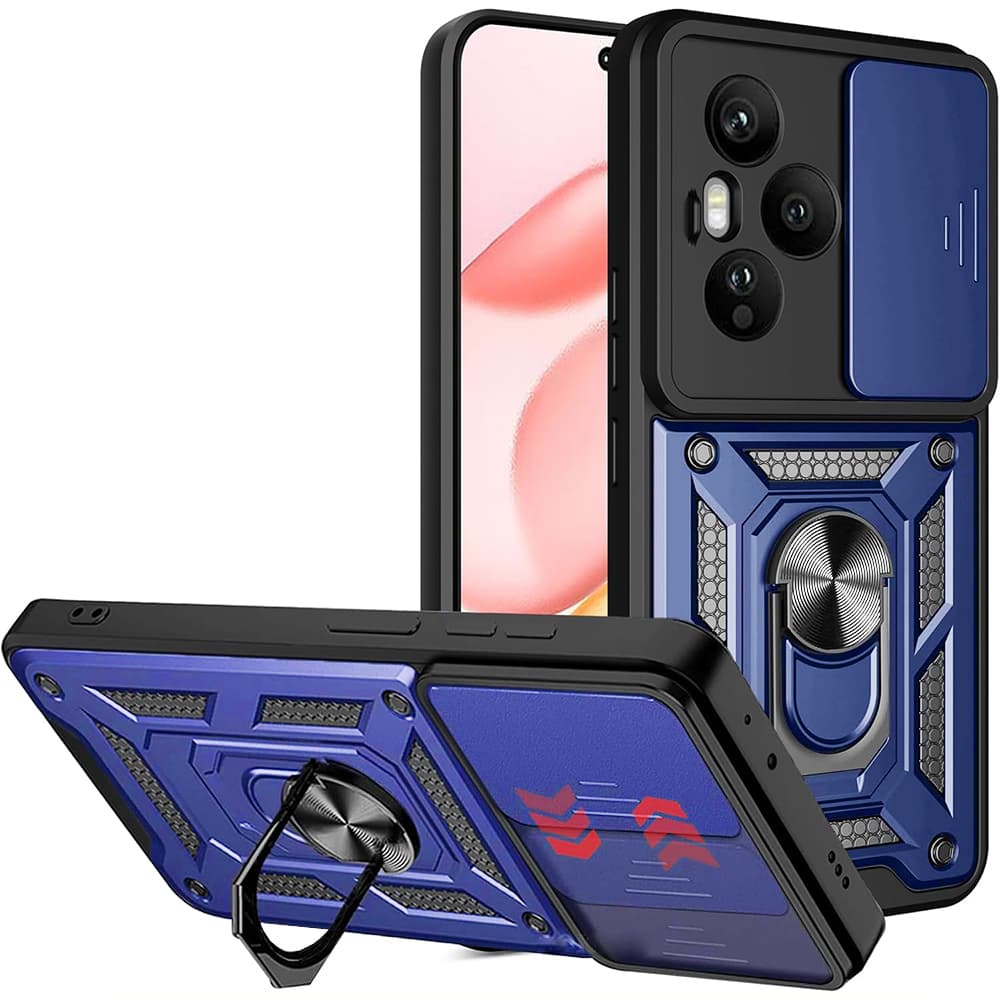 Pouzdro Techsuit CamShield Series pro Honor 400 Pro modré - náhled 1