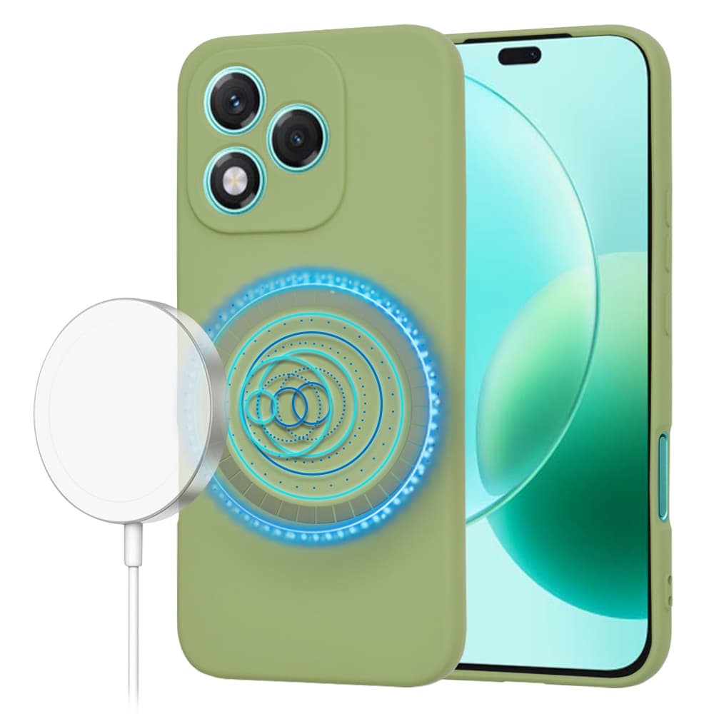 Techsuit SoftFlex MagSafe pro Honor 400 Lite v barvě matcha - náhled 1