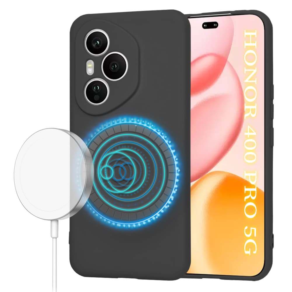 Techsuit SoftFlex MagSafe Honor 400 Pro černý - náhled 1