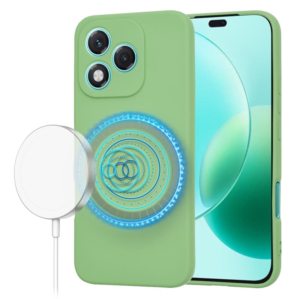 Techsuit SoftFlex MagSafe Honor 400 Lite mátově zelený - náhled 1