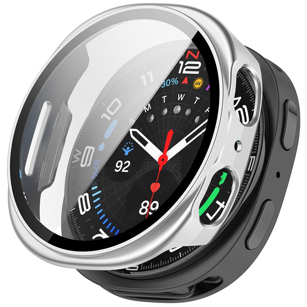 Techsuit Defense360 Pro Ochranné sklo Samsung Galaxy Watch8 40mm Stříbrná - náhled 1