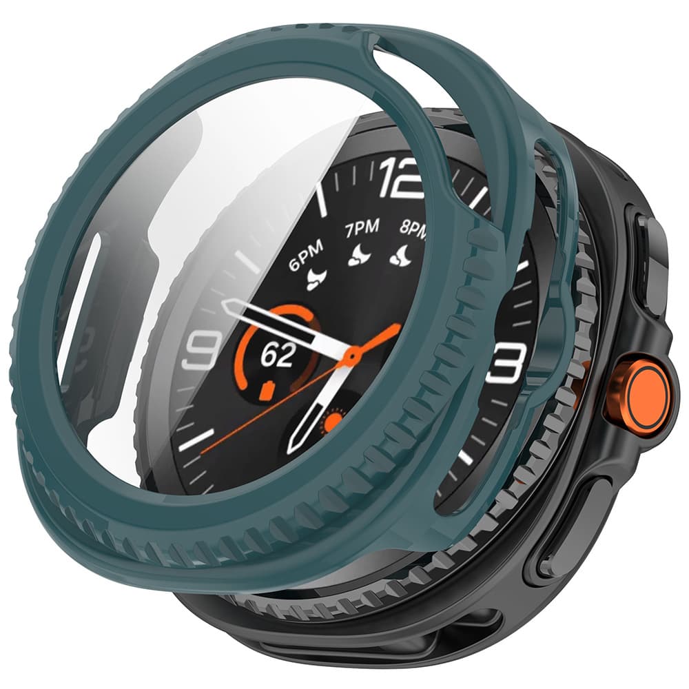 Techsuit Defense360 Pro s ochranným sklem Samsung Galaxy Watch8 Classic tmavě tyrkysová - náhled 1