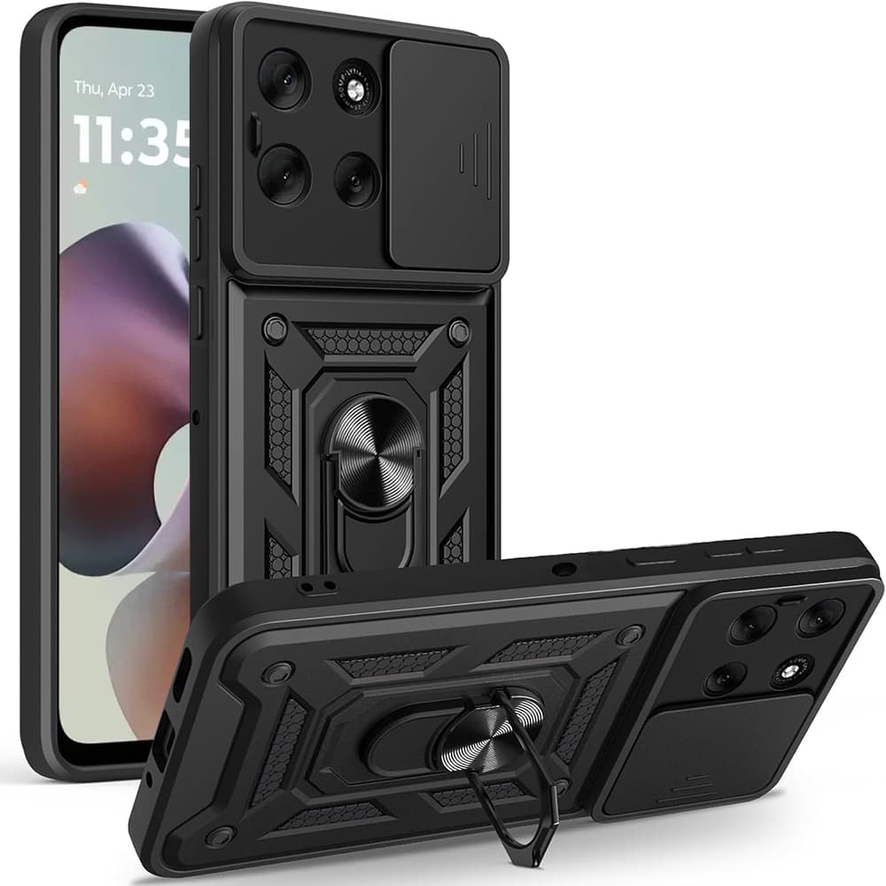Techsuit CamShield Series pouzdro pro Motorola Moto G56 černé - náhled 1