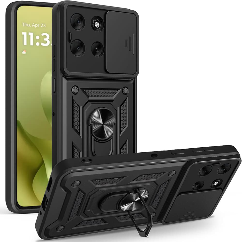 Techsuit CamShield Series pouzdro pro Motorola Moto G86 černé - náhled 1