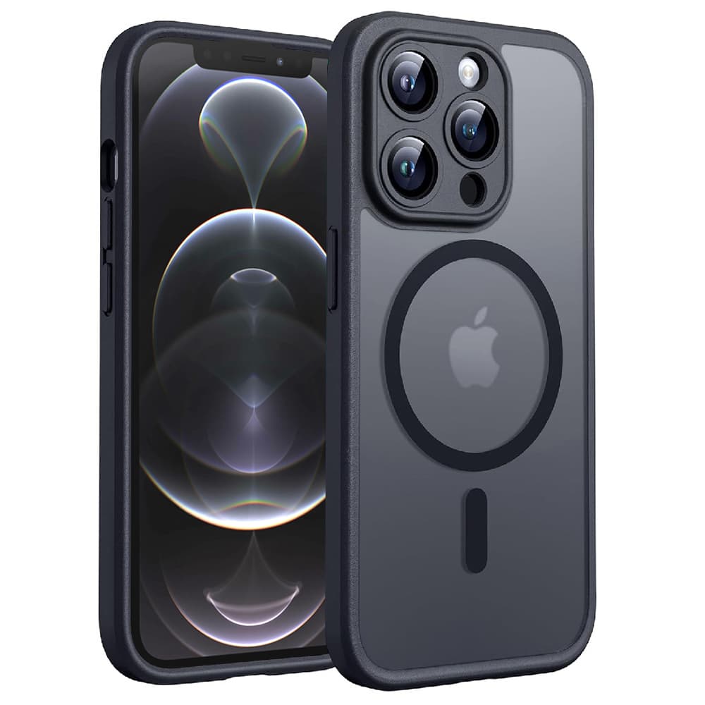 Techsuit PureFrost MagSafe pro iPhone 12 Pro v matné černé - náhled 1