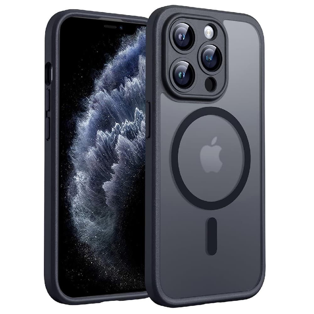 Techsuit PureFrost MagSafe pro iPhone 11 Pro Max v matné černé - náhled 1