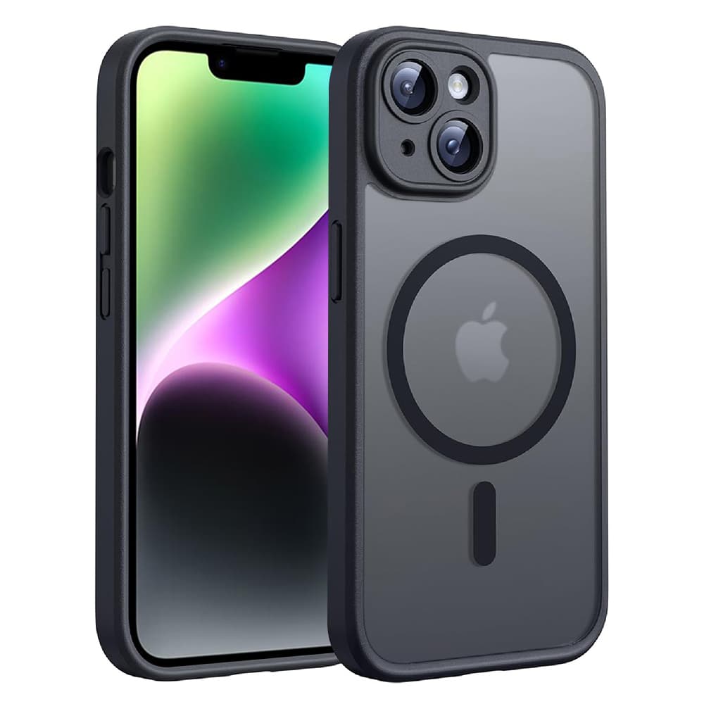 Techsuit PureFrost MagSafe iPhone 14 matná černá - náhled 1