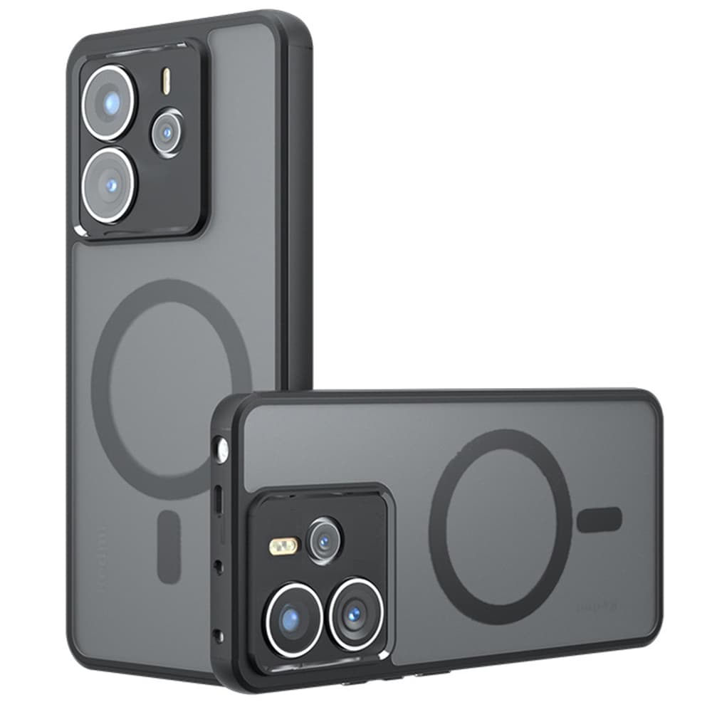 Techsuit PureFrost MagSafe pro Xiaomi Redmi Note 14 5G v matné černé - náhled 1