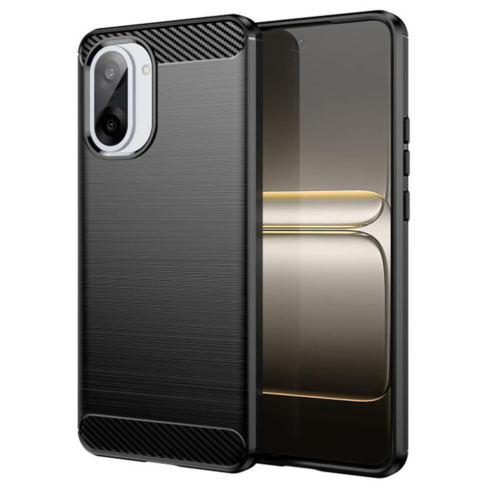 Techsuit Carbon Silicone pro OnePlus Nord CE5 černý - náhled 1