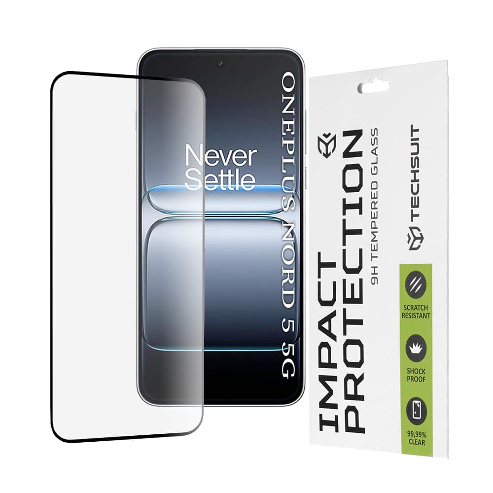 Ochranné sklo Techsuit 111D pro OnePlus Nord 5 černé - náhled 1